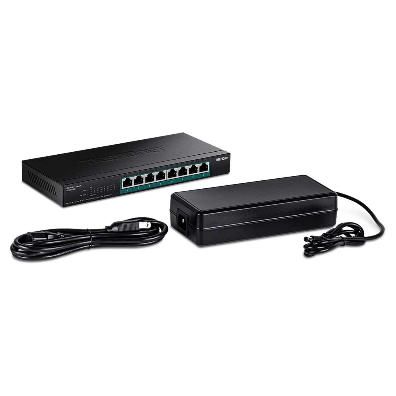 Buy TRENDnet TPE-BG380 Switch 8-Port 2.5G PoE++ in Cyprus, Nicosia, Limassol, Larnaka, Pafos