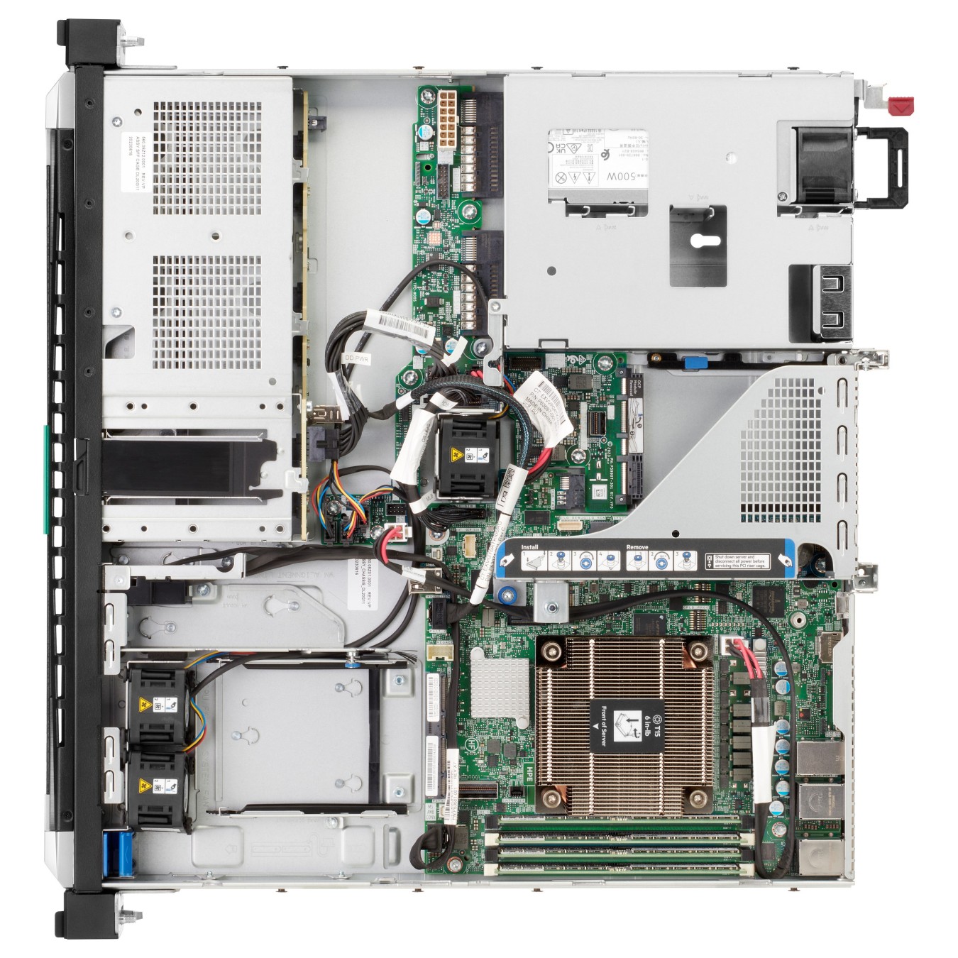 Buy Server HPE ProLiant DL20 Gen11 1HE Xeon-E 6333P 6-Core 3.1GHz 1x32GB-U 4xSFF Hot Plug 2x480GB SSD 1000W in Cyprus, Nicosia, 