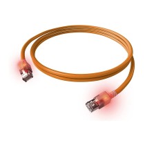 Buy EasyLan DualBoot LED Patchkabel RJ45 S FTP Cat.6A (Class EA), mit saCon Stecker, LSOH, orange, 7,5 m in Cyprus, Nicosia, Lim