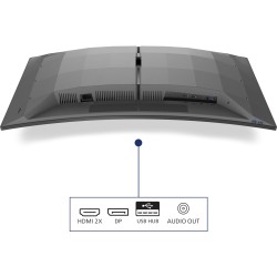 Philips Evnia 34M2C6500 - 34" WQHD Curved QD-OLED Monitor, 175Hz, 0.03ms, Grey (Boxed) — Buy in Cyprus with Fast Delivery