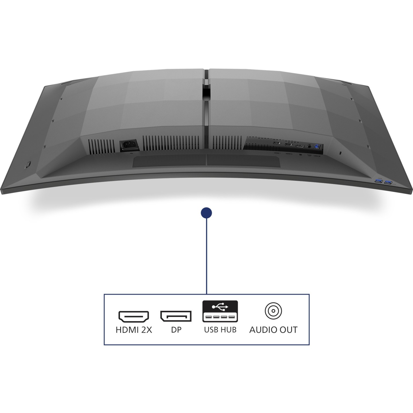 Philips Evnia 34M2C6500 - 34" WQHD Curved QD-OLED Monitor, 175Hz, 0.03ms, Grey (Boxed) — Buy in Cyprus with Fast Delivery