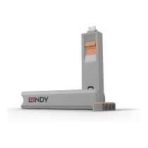 Buy LINDY USB Typ C Port Schloss orange in Cyprus, Nicosia, Limassol, Larnaka, Pafos