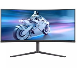 Buy Philips Evnia 34M2C6500 - 34" WQHD Curved QD-OLED Monitor, 175Hz, 0.03ms, Grey in Cyprus, Nicosia, Limassol, Larnaka, Pafos