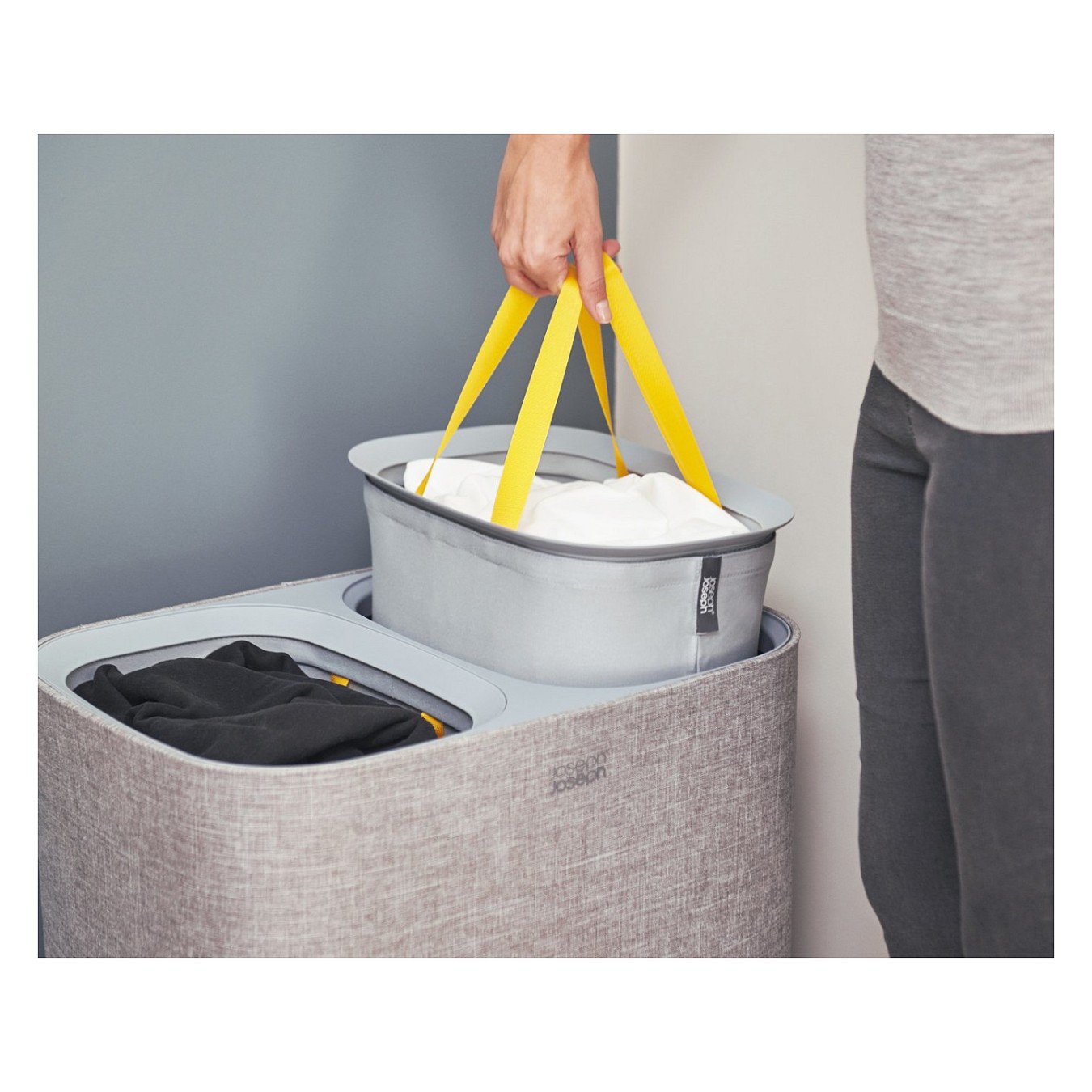 Buy Joseph Joseph Wschekorb Tota 90 L Grau in Cyprus, Nicosia, Limassol, Larnaka, Pafos