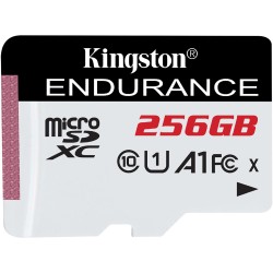 Buy Kingston High Endurance microSDXC Card - 256GB - Class 10 UHS-I U1 A1, 95/45... in Cyprus, Nicosia, Limassol, Larnaka, Pafos