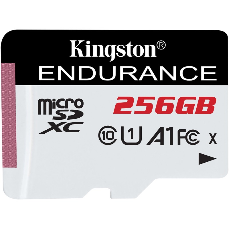 Buy Kingston High Endurance microSDXC Card - 256GB - Class 10 UHS-I U1 A1, 95/45... in Cyprus, Nicosia, Limassol, Larnaka, Pafos