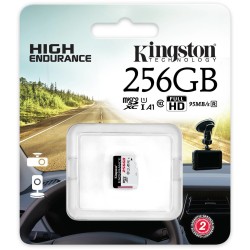 Buy Kingston High Endurance microSDXC Card - 256GB - Class 10 UHS-I U1 A1, 95/45... in Cyprus, Nicosia, Limassol, Larnaka, Pafos