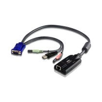 Buy KVM Modules & Accessories USB - VGA to Cat5e 6 KVM Adapter Cable (CPU Module), with Audio & Virtual Media Support ATEN in Cy