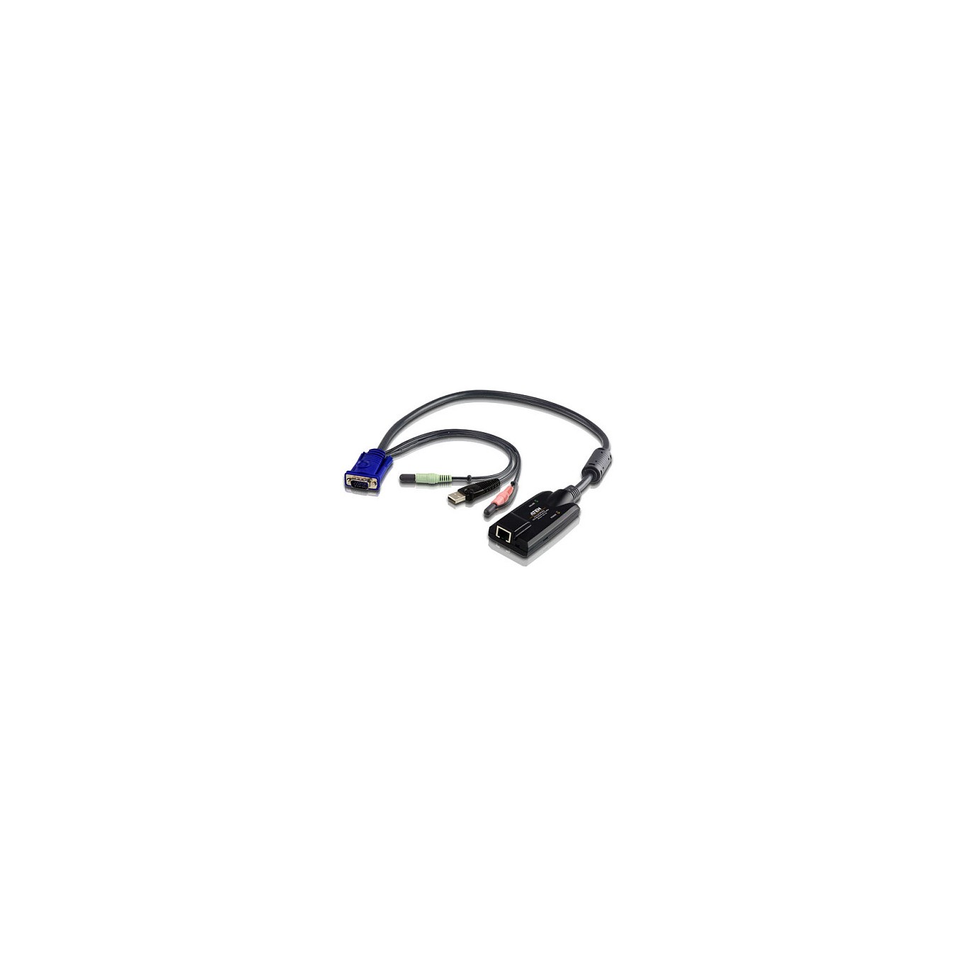 Buy KVM Modules & Accessories USB - VGA to Cat5e 6 KVM Adapter Cable (CPU Module), with Audio & Virtual Media Support ATEN in Cy
