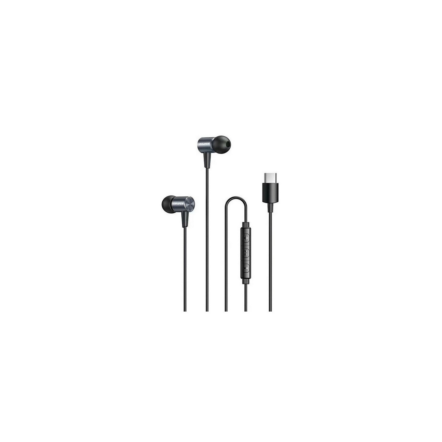 Headphone Awei TC-2 type C connection -  Official distributor b2b Armenius Store