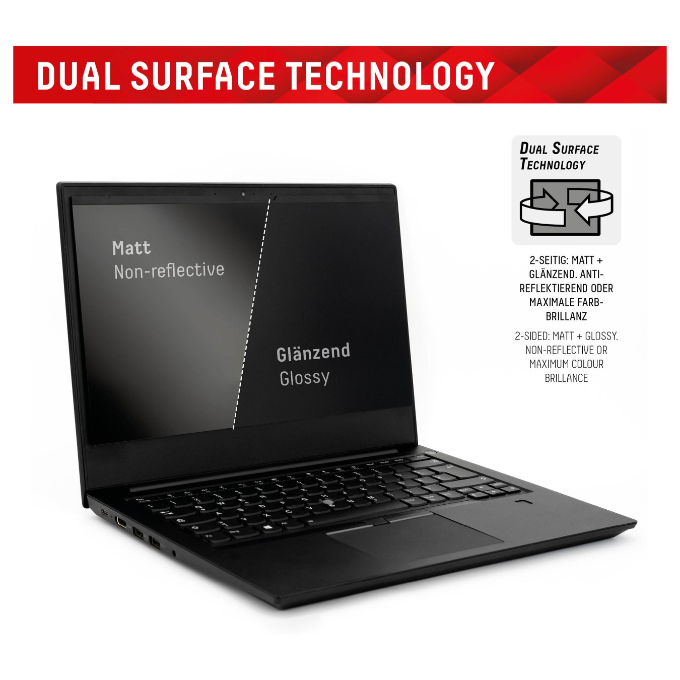 Buy DISPLEX PRIVACY SAFE Magnetischer 2-Wege Blickschutzfilter für Laptop Notebook 13.3'' (16:9) in Cyprus, Nicosia, Limassol, L
