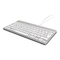 Buy R-Go Compact Break ergonomische Tastatur QWERTZ (DE), verkabelt, weiß in Cyprus, Nicosia, Limassol, Larnaka, Pafos