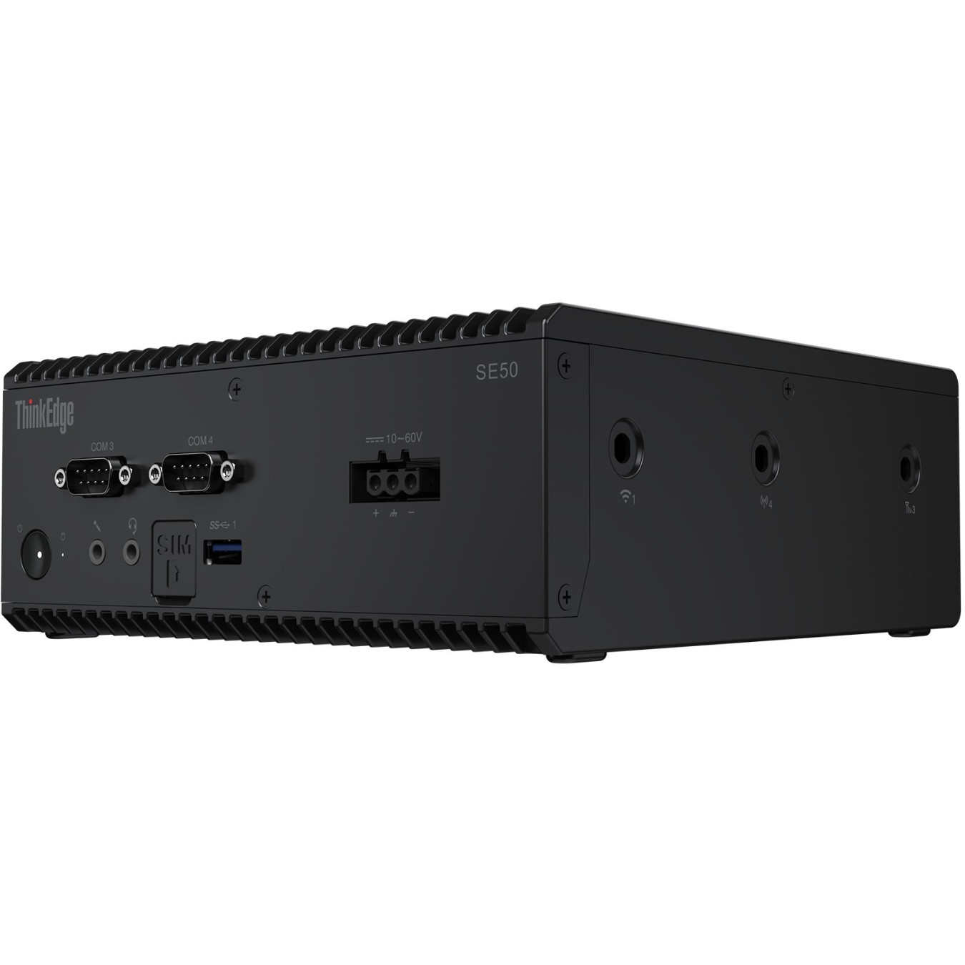 Lenovo ThinkEdge SE50 - i5-8365UE - 1.6GHz (4.1GHz boost), 16GB DDR4, 512GB NVMe, Black, Windows 11 IoT