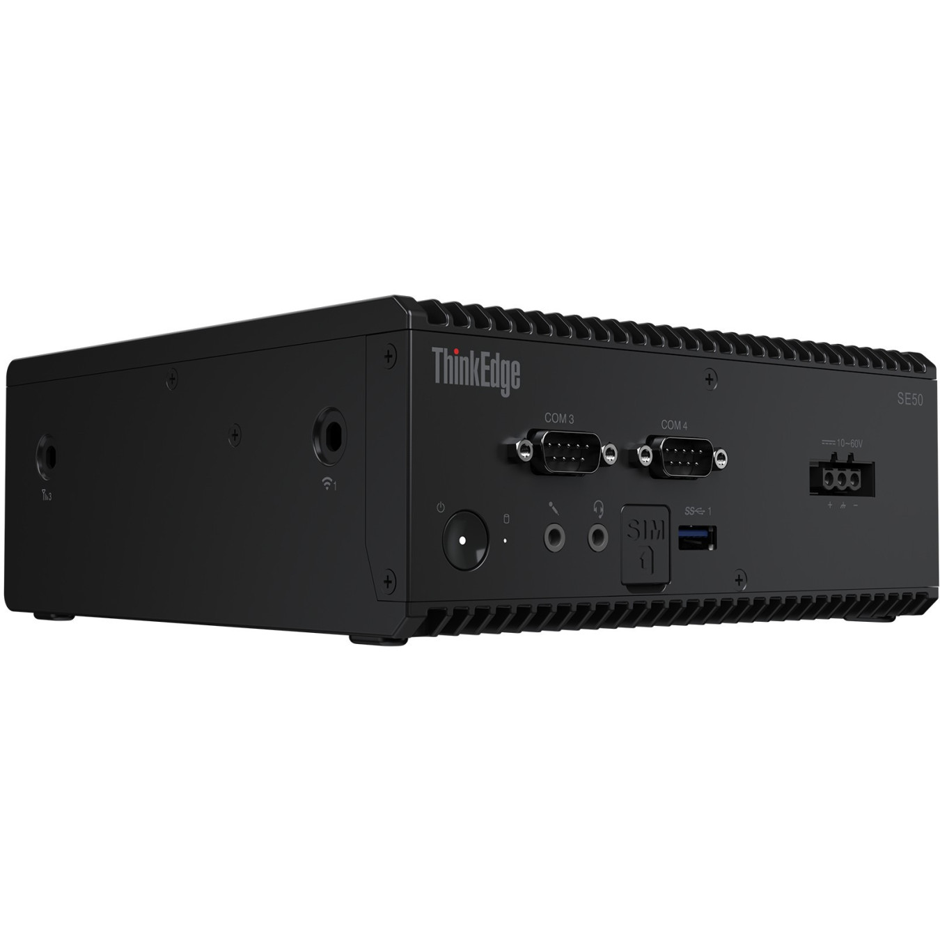 Lenovo ThinkEdge SE50 - i5-8365UE - 1.6GHz (4.1GHz boost), 16GB DDR4, 512GB NVMe, Black, Windows 11 IoT