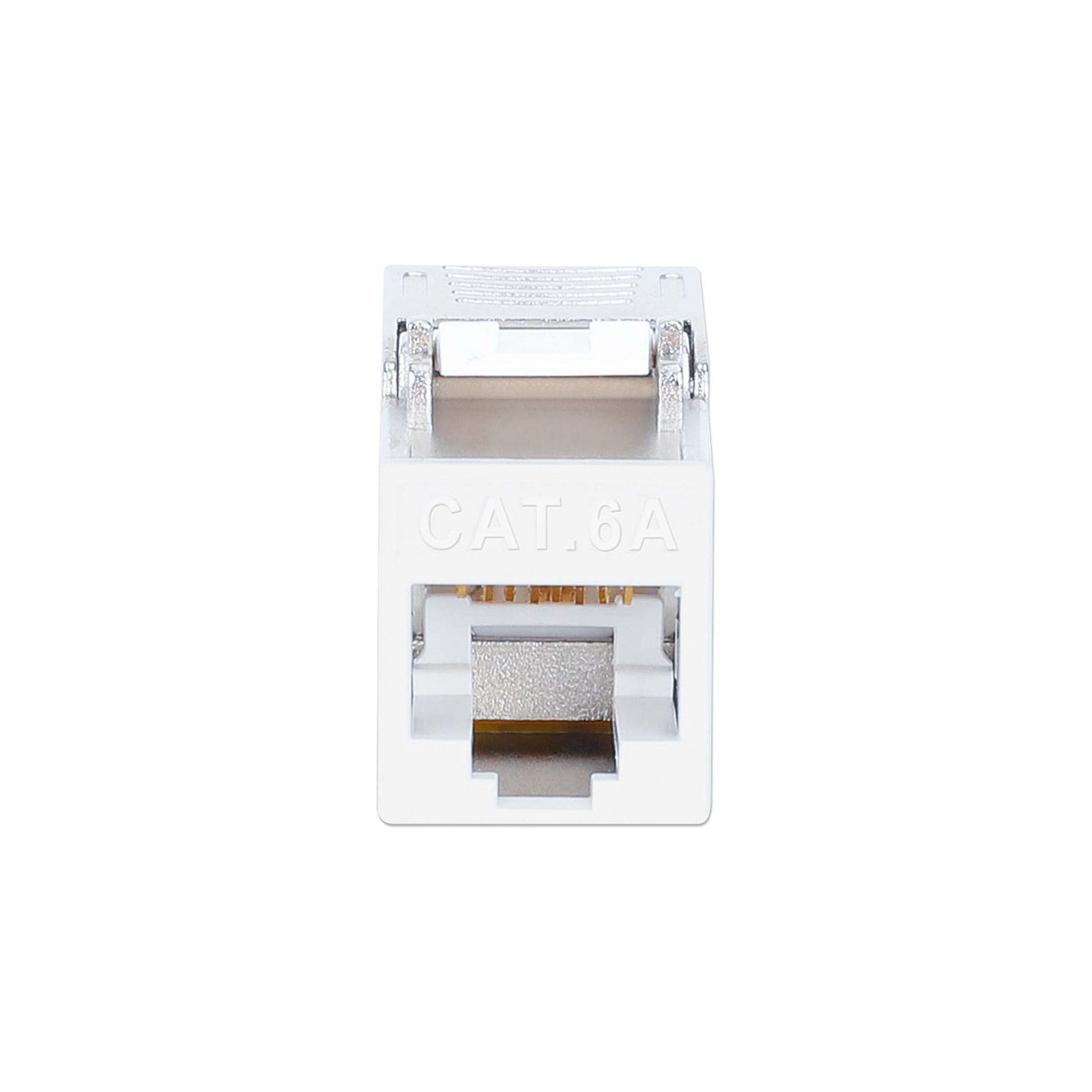 Buy INTELLINET Cat6a 10G STP Keystone-Modul weiß in Cyprus, Nicosia, Limassol, Larnaka, Pafos
