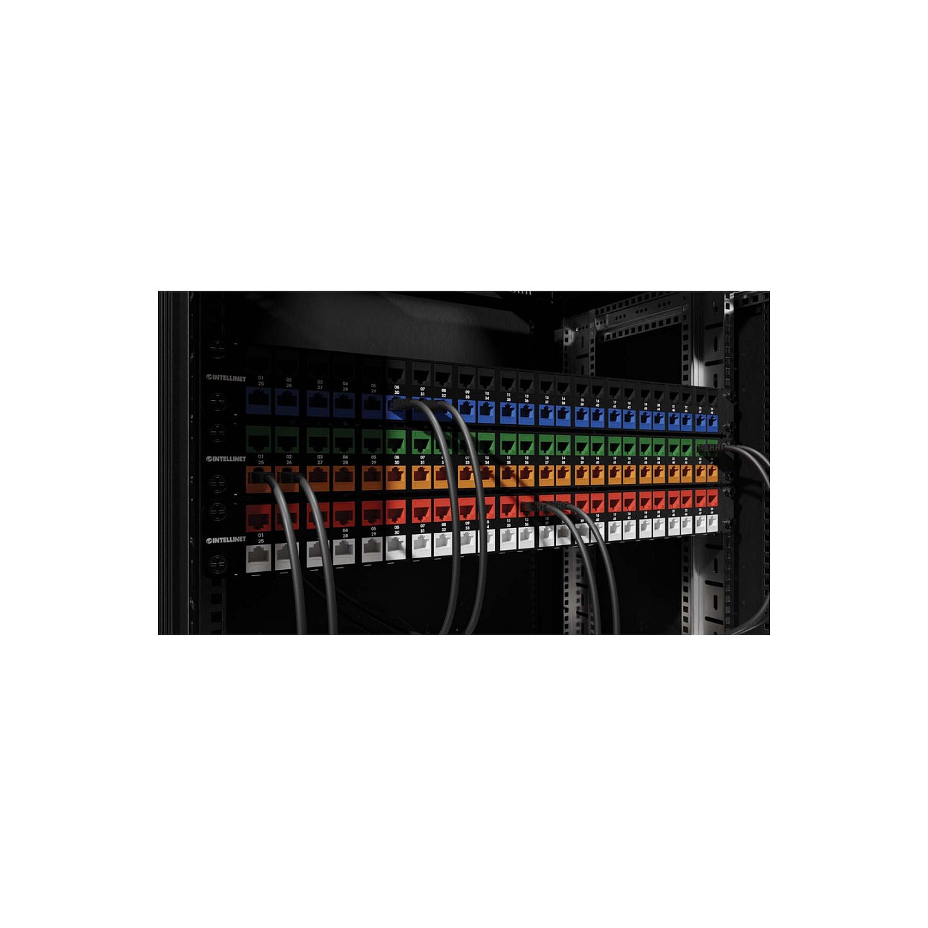 Buy INTELLINET Cat6a 10G STP Keystone-Modul weiß in Cyprus, Nicosia, Limassol, Larnaka, Pafos