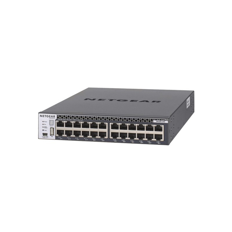 Buy NETGEAR M4300-24X (XSM4324CS-100NES) - 24x10G RJ45/SFP+ L3 Managed Switch, B... in Cyprus, Nicosia, Limassol, Larnaka, Pafos