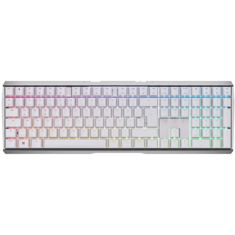 Buy CHERRY MX 3.0S Wireless RGB - White - MX Red, QWERTZ (DE), RF 2.4 GHz + Blue... in Cyprus, Nicosia, Limassol, Larnaka, Pafos
