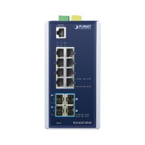 Buy PLANET Industrial L3 8-Port 1000T + 4-Port 10G SFP+ in Cyprus, Nicosia, Limassol, Larnaka, Pafos