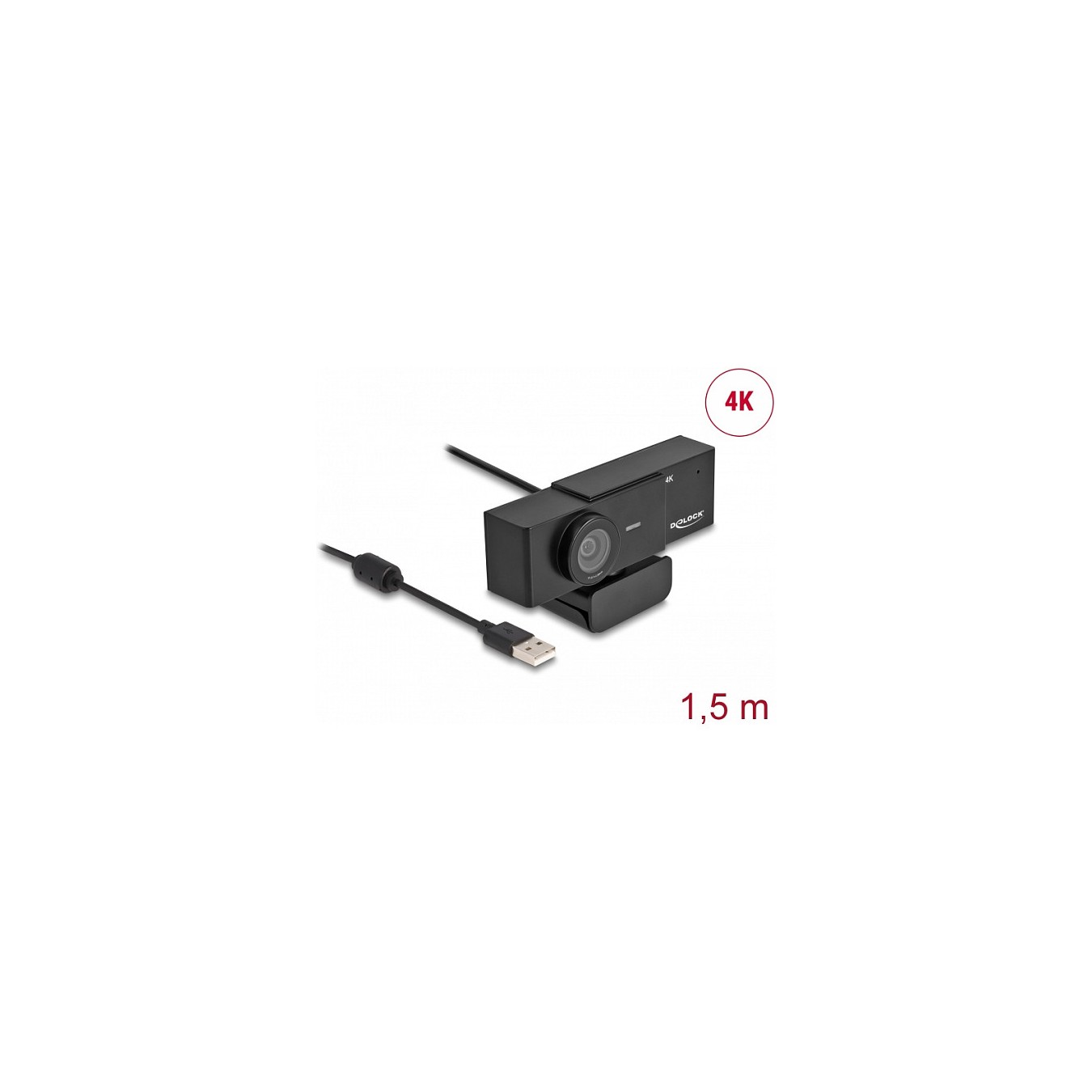 Buy USB UHD Webcam mit Mikrofon 4K 30 Hz 110° Blickwinkel und Stativ in Cyprus, Nicosia, Limassol, Larnaka, Pafos