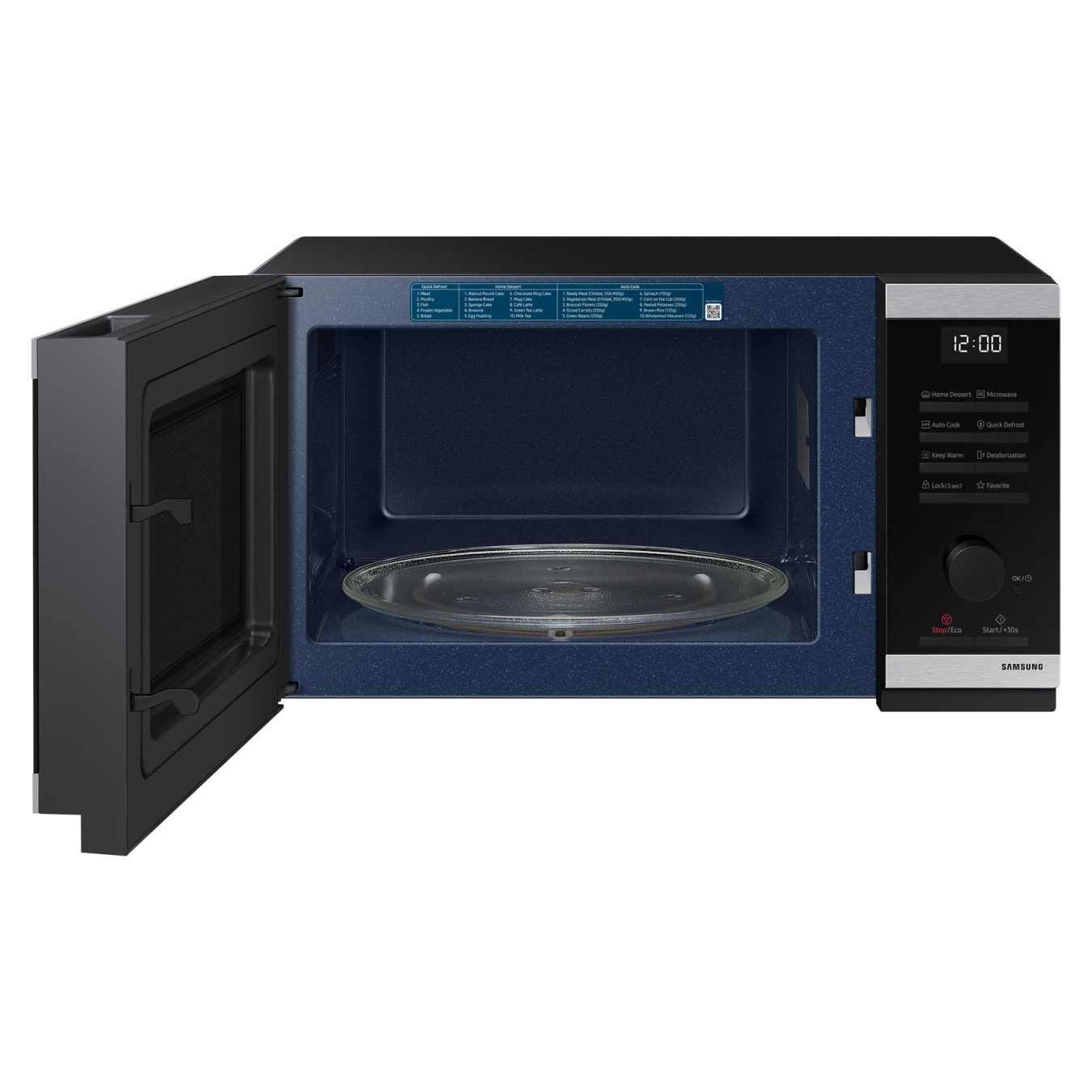 Buy Samsung Mikrowelle 800W 23Liter - MS23DG4504ATE1 schwarz in Cyprus, Nicosia, Limassol, Larnaka, Pafos