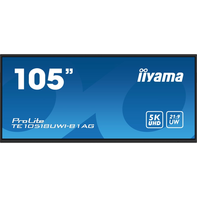 Buy iiyama TE10518UWI-B1AG - 105-inch 21:9 5K UHD Interactive Touch LED VA, Andr... in Cyprus, Nicosia, Limassol, Larnaka, Pafos