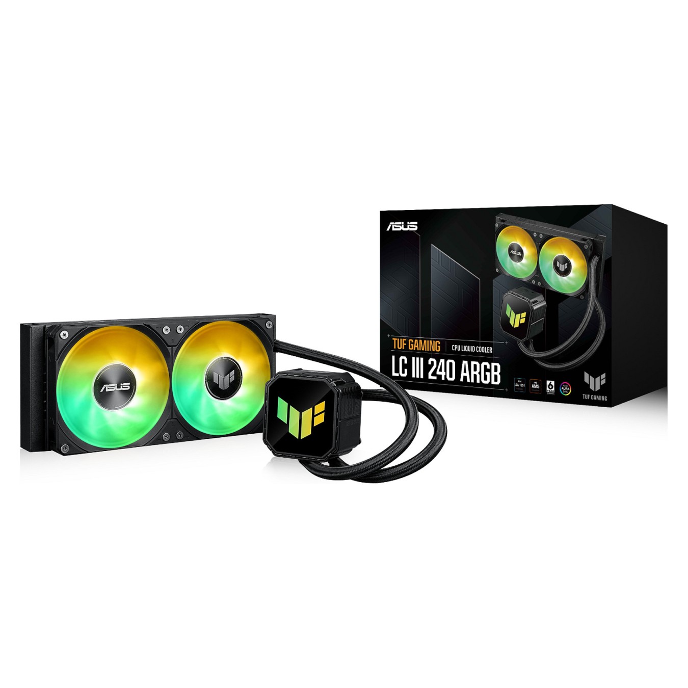 Buy K ASUS TUF Gaming LC III 240 ARGB AIO Wasserkühlung für AMD und Intel CPUs in Cyprus, Nicosia, Limassol, Larnaka, Pafos