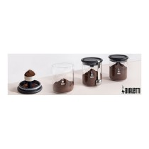 Buy Bialetti Kaffee-Aromabehälter aus Glas - für 250g Kaffee - Deckel mit Standvorrichtung - inkl. Löffel in Cyprus, Nicosia, Li