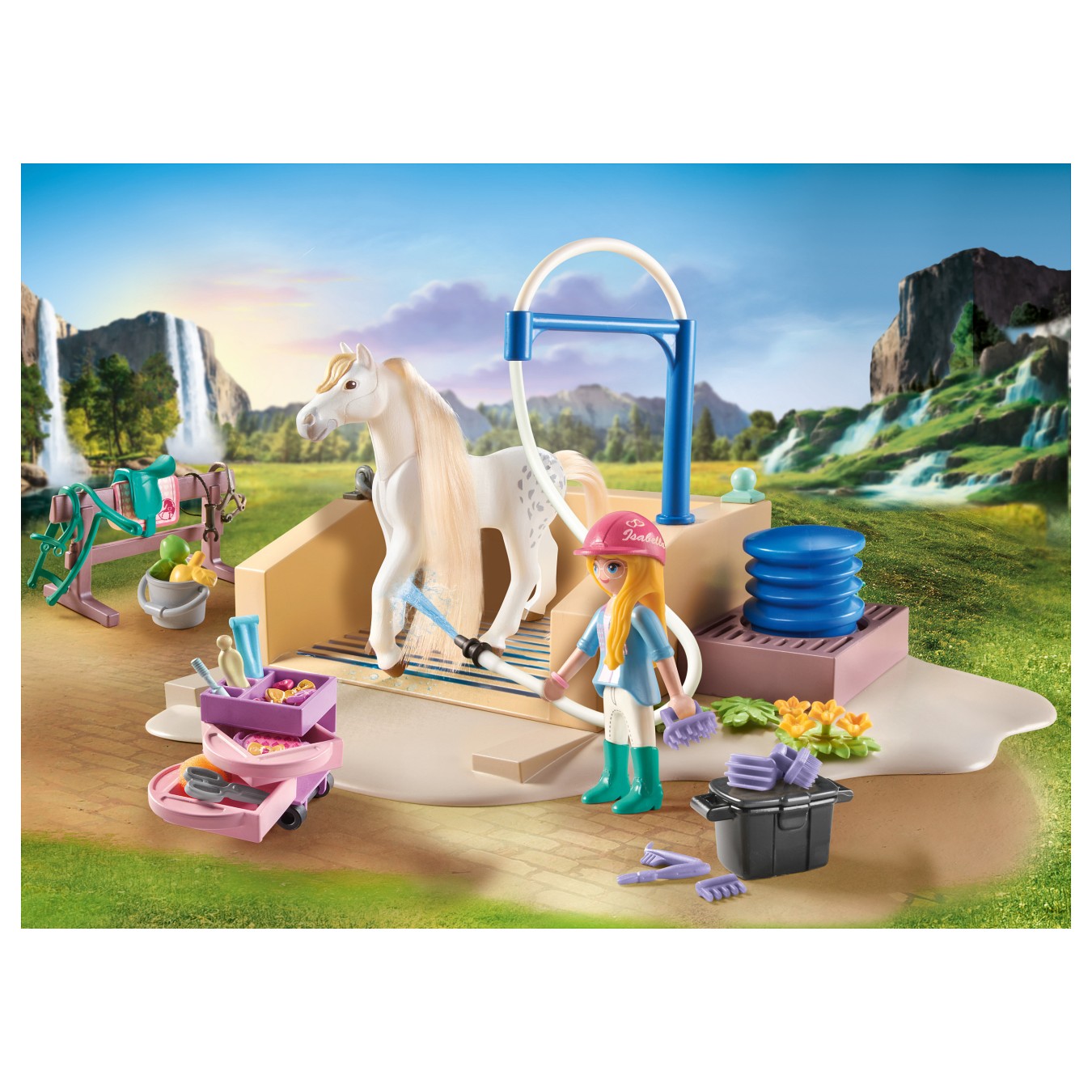 Buy - Horses of Waterfall - Isabella & Lioness mit Waschplatz in Cyprus, Nicosia, Limassol, Larnaka, Pafos