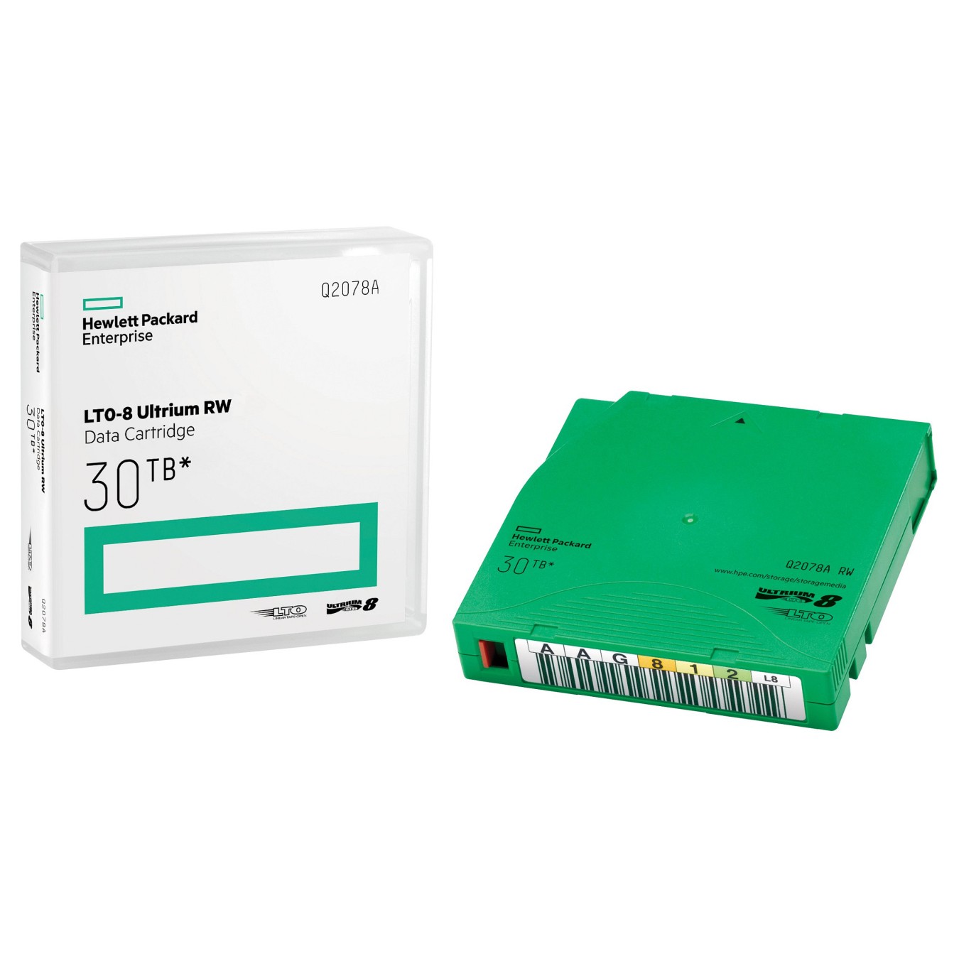 Buy HPE LTO-8 Ultrium 30TB RW Non Custom Labeled Data Cartridges 20 pack in Cyprus, Nicosia, Limassol, Larnaka, Pafos