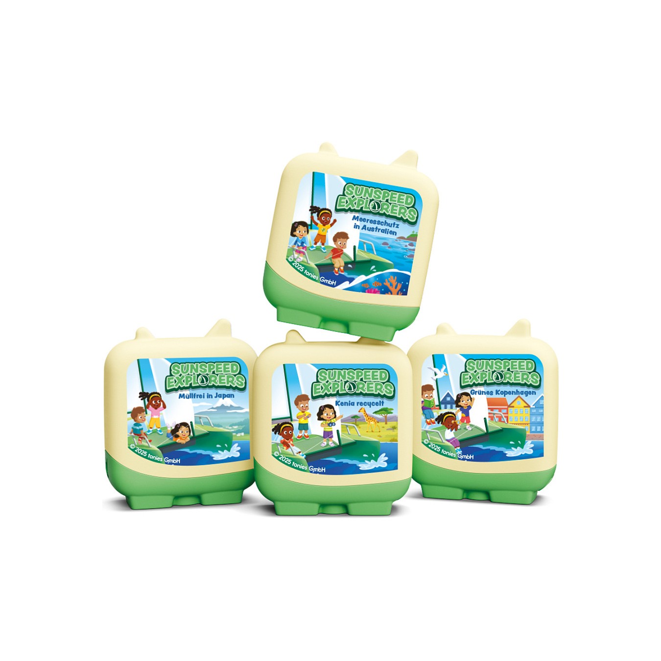 Buy Tonies Clever Tonies: The Sunspeed Explorers Set (4 Tonies) in Cyprus, Nicosia, Limassol, Larnaka, Pafos