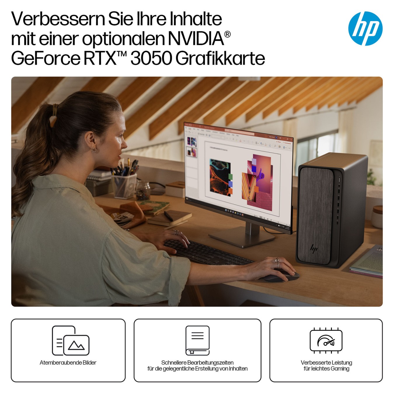 Buy HP Omnidesk M02-0177ng RYZ7 8700G 32GB 1TBSSD W11 Home in Cyprus, Nicosia, Limassol, Larnaka, Pafos