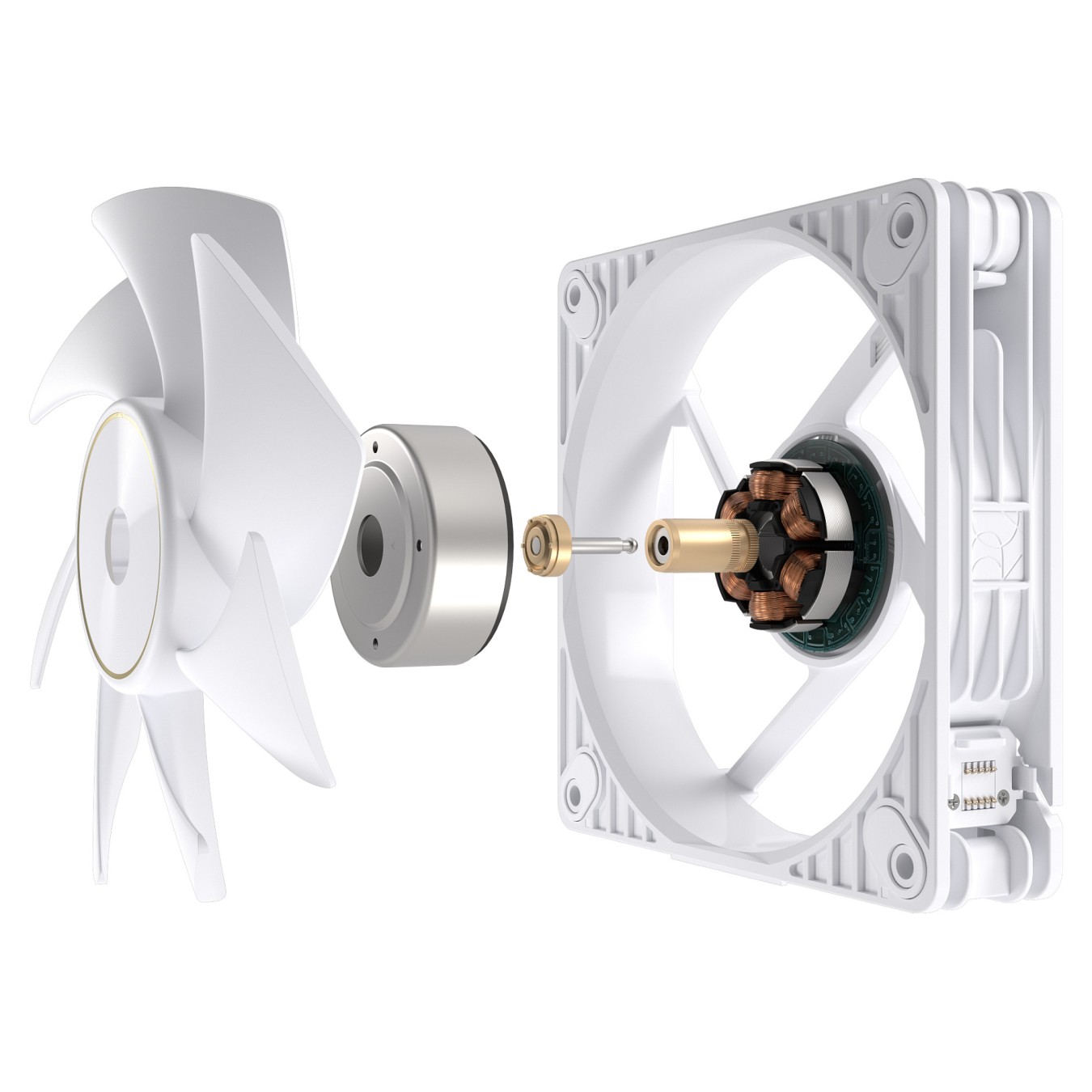 Buy 120mm ASUS ProArt PF120 Gehäuselüfter weiß, PWM in Cyprus, Nicosia, Limassol, Larnaka, Pafos