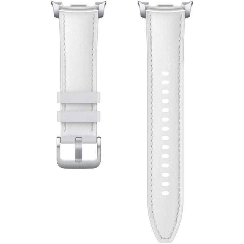 Buy Samsung Hybrid Faux Leather Watch Band - White - for Galaxy Watch8 & Watch8 ... in Cyprus, Nicosia, Limassol, Larnaka, Pafos