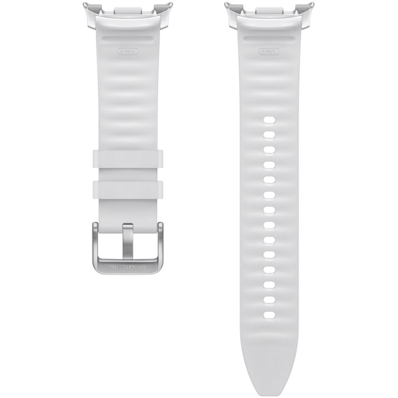 Buy Samsung Hybrid Faux Leather Watch Band - White - for Galaxy Watch8 & Watch8 ... in Cyprus, Nicosia, Limassol, Larnaka, Pafos