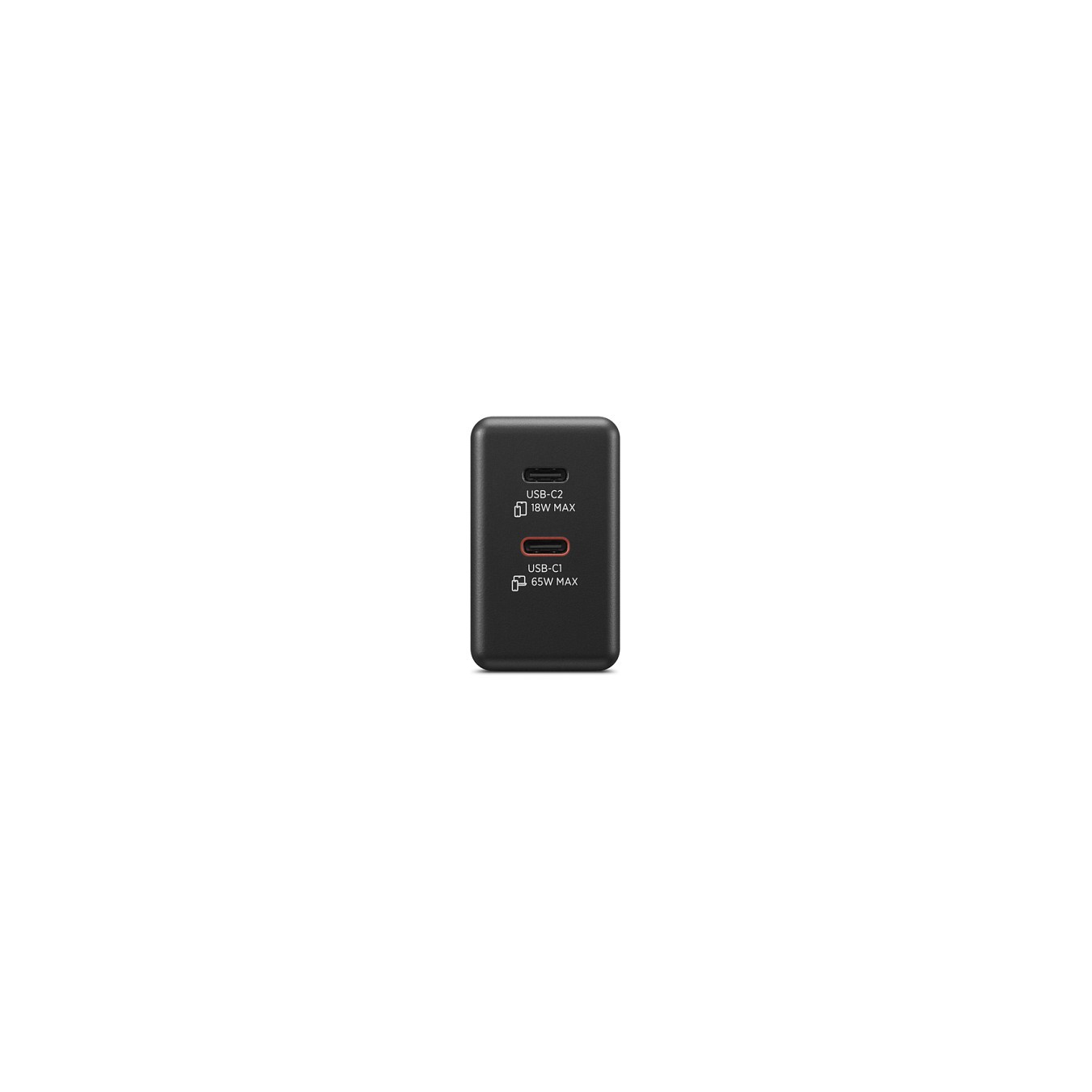Buy N Lenovo Dual USB-C 65W GaN Charger Black EU in Cyprus, Nicosia, Limassol, Larnaka, Pafos