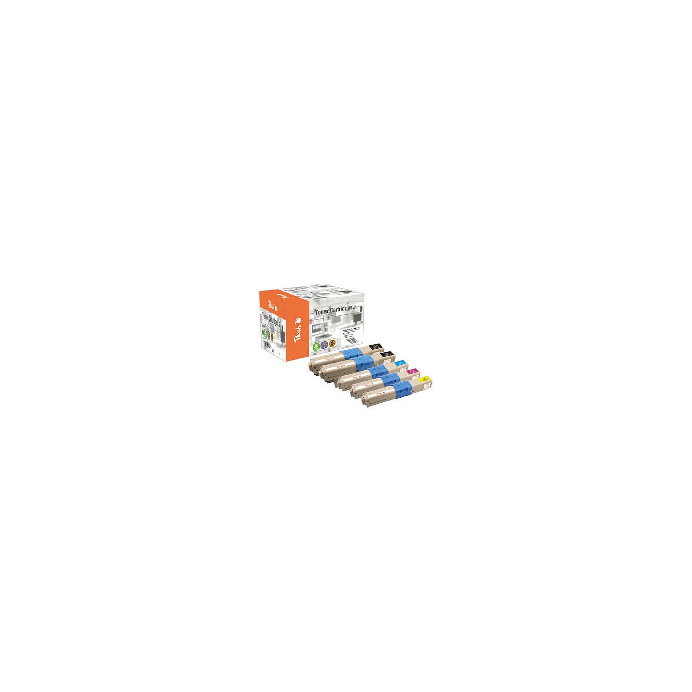 Buy Peach Toner OKI 44469704-9803 MultiPackPlus REM,KOM in Cyprus, Nicosia, Limassol, Larnaka, Pafos