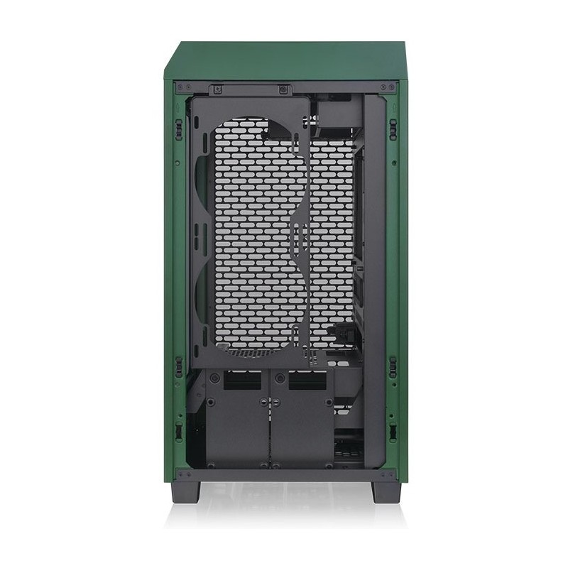 Buy Thermaltake Tower 200 TG - Mini-ITX Mini Tower Case, Dark Green, 380mm GPU, ... in Cyprus, Nicosia, Limassol, Larnaka, Pafos
