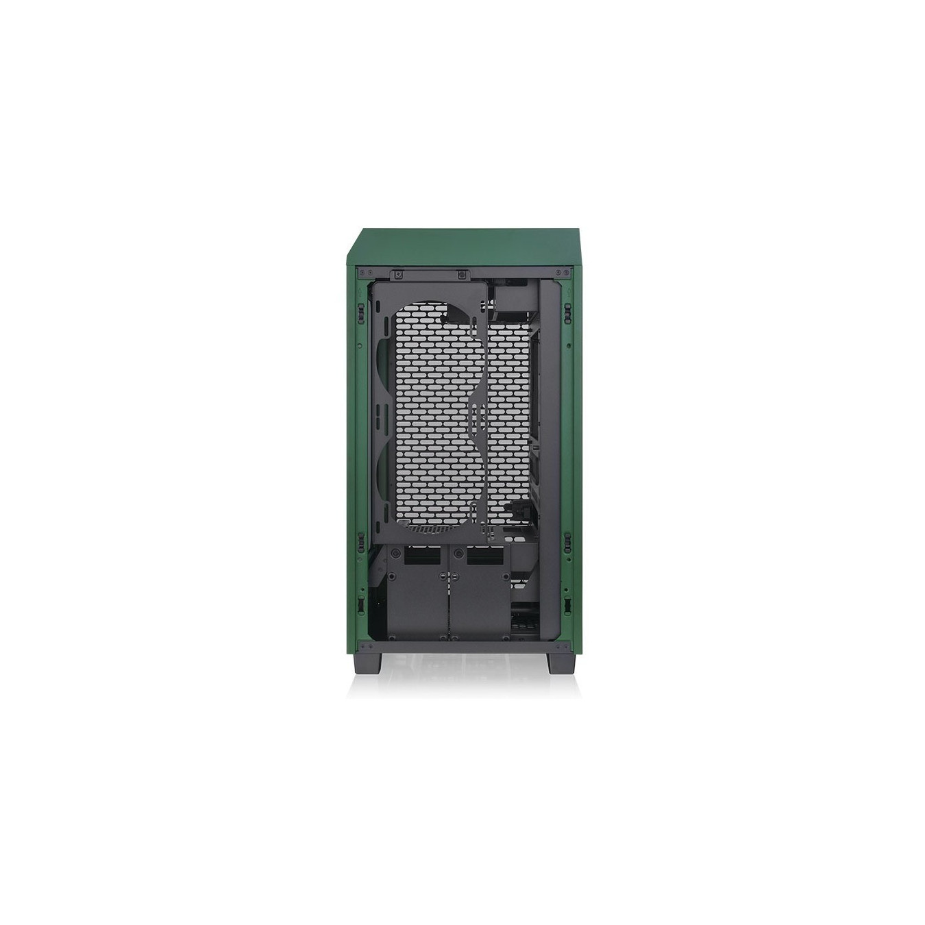 Thermaltake Tower 200 TG - Mini-ITX Mini Tower Case, Dark Green, 380mm GPU, 200mm CPU Cooler