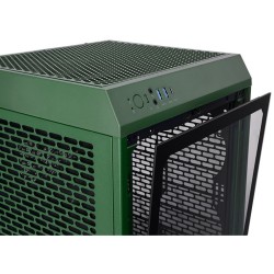 Buy Thermaltake Tower 200 TG - Mini-ITX Mini Tower Case, Dark Green, 380mm GPU, ... in Cyprus, Nicosia, Limassol, Larnaka, Pafos