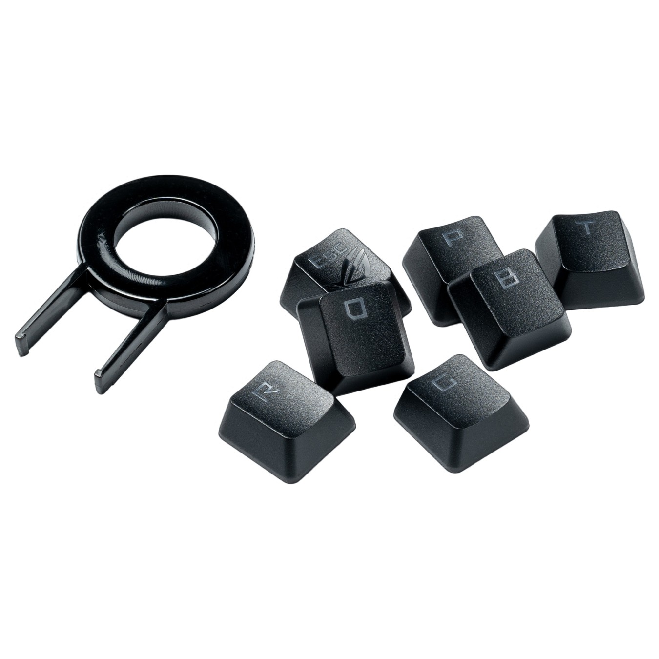Buy Asus ROG PBT Keycap-Set (schwarz, 124 Stck) in Cyprus, Nicosia, Limassol, Larnaka, Pafos