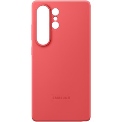 Buy Samsung Silicone Back Cover - Galaxy S25 Ultra - Red Slim Protective Case in Cyprus, Nicosia, Limassol, Larnaka, Pafos