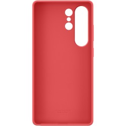 Buy Samsung Silicone Back Cover - Galaxy S25 Ultra - Red Slim Protective Case in Cyprus, Nicosia, Limassol, Larnaka, Pafos