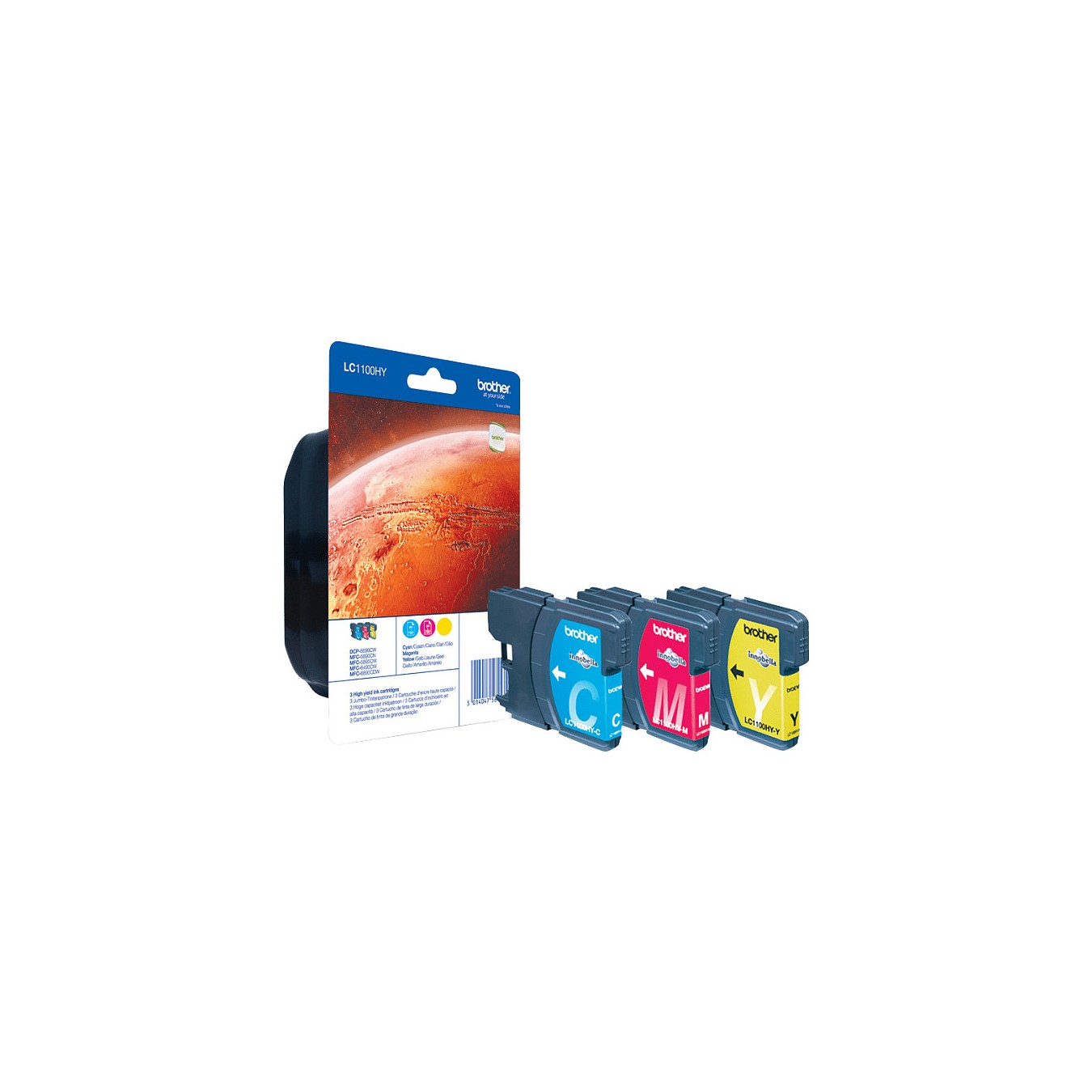 Buy BROTHER Ink Cartridge Blister Pack Rainbow HTE Capacite DCP6690CW MFC-5890CN-6490CW-6890CW in Cyprus, Nicosia, Limassol, Lar