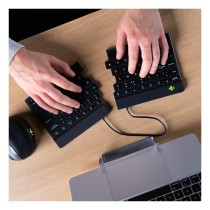 Buy R-Go Split Break Ergonomische Bluetooth-Tastatur Pausenanzeige, Ultradünn für besseren Blutkreislauf in Cyprus, Nicosia, Lim