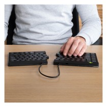 Buy R-Go Split Break Ergonomische Bluetooth-Tastatur Pausenanzeige, Ultradünn für besseren Blutkreislauf in Cyprus, Nicosia, Lim