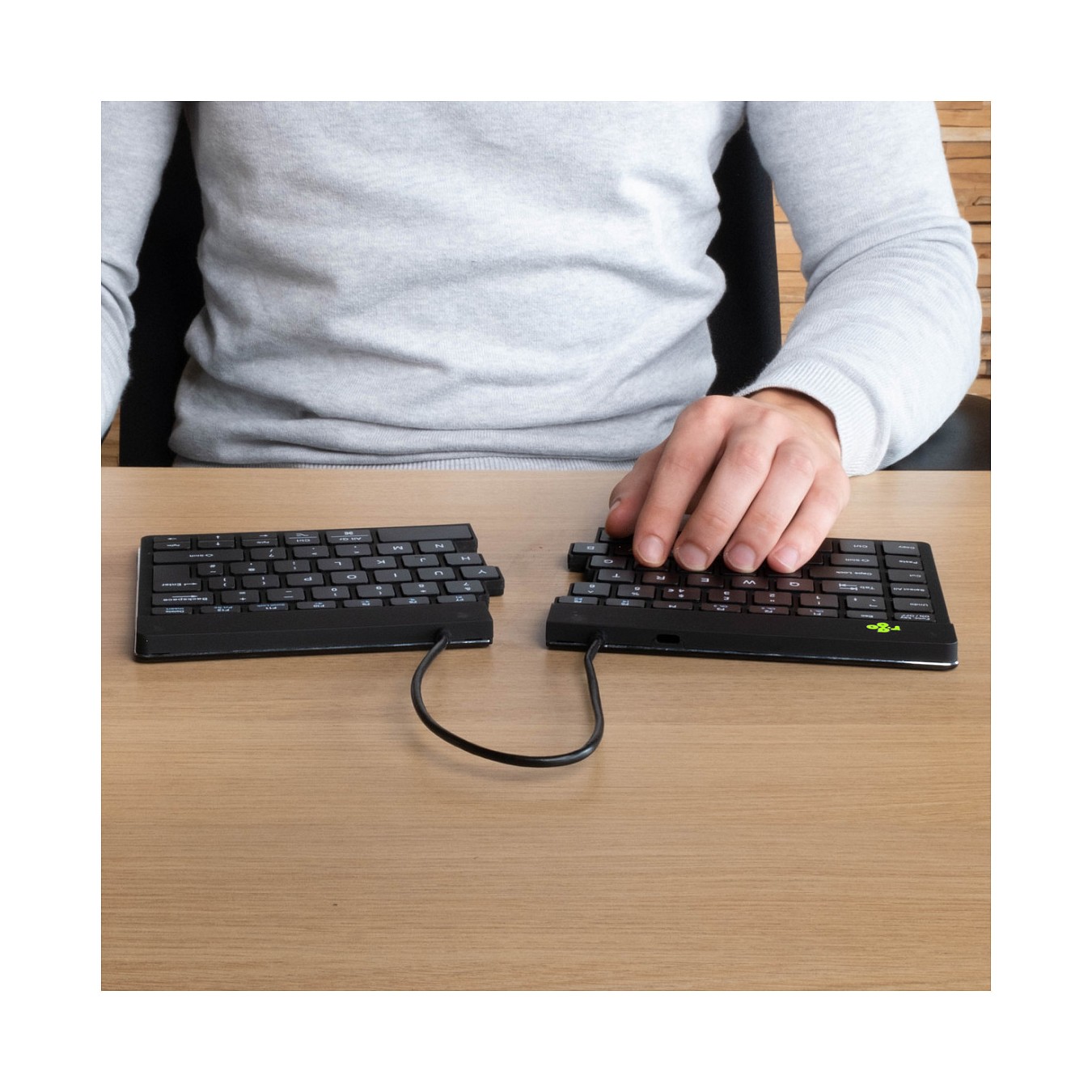 Buy R-Go Split Break Ergonomische Bluetooth-Tastatur Pausenanzeige, Ultradünn für besseren Blutkreislauf in Cyprus, Nicosia, Lim
