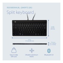 Buy R-Go Split Break Ergonomische Bluetooth-Tastatur Pausenanzeige, Ultradünn für besseren Blutkreislauf in Cyprus, Nicosia, Lim