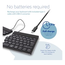 Buy R-Go Split Break Ergonomische Bluetooth-Tastatur Pausenanzeige, Ultradünn für besseren Blutkreislauf in Cyprus, Nicosia, Lim