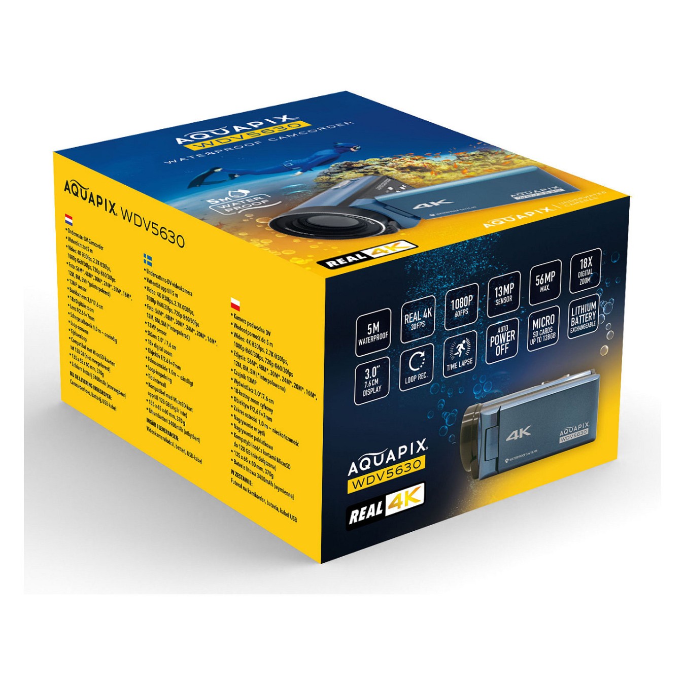 Buy Easypix Aquapix WDV5630 GreyBlue in Cyprus, Nicosia, Limassol, Larnaka, Pafos